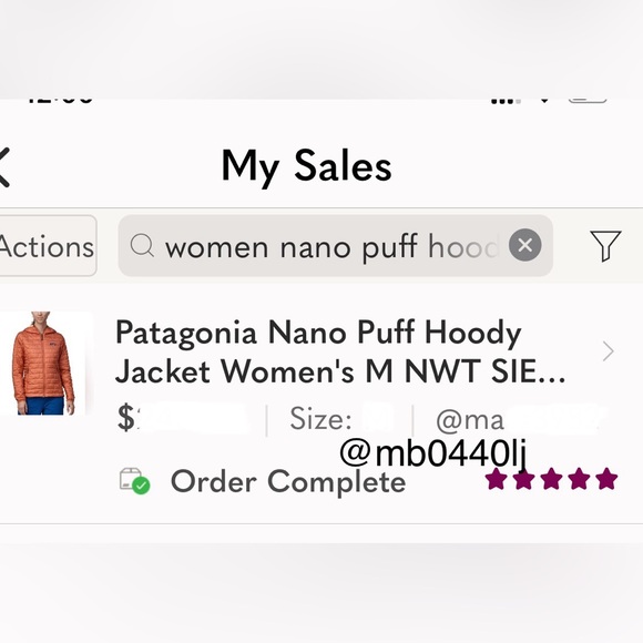 Patagonia Nano Puff Hoody Jacket Women's XL NWT SIENNA CLAY 2024 - Picture 2 of 16